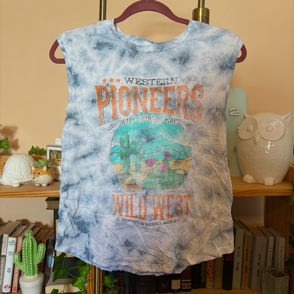 3 FOR $15 ‼️ Forever 21 Wild West Tie-Dye Tee